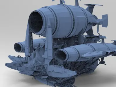 Genma Zeppelin 2  3D model