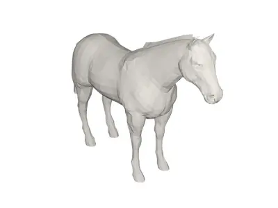 Horse Low-poly 3D model purchase