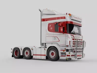 Transports Hervouin Truck 3D model