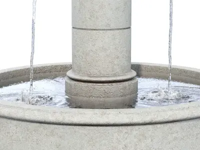 Campania - Avignon Fountain 3D model