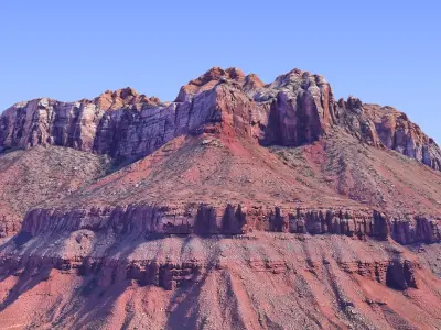 Arizona Mountains HD 3D model