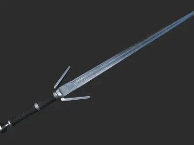 Sword PBR GameReady Low-poly 3D model