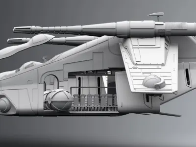 LAAT scale model 3D print model