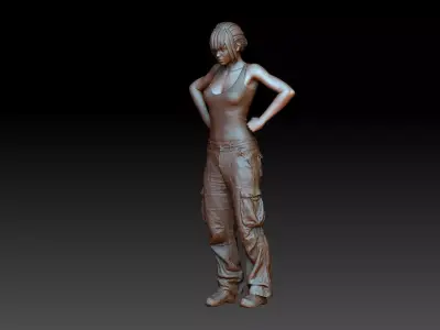 Maschinen krieger female pilot  3D print model