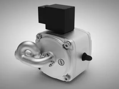 Oil pump DELTA VM LR1 3D model