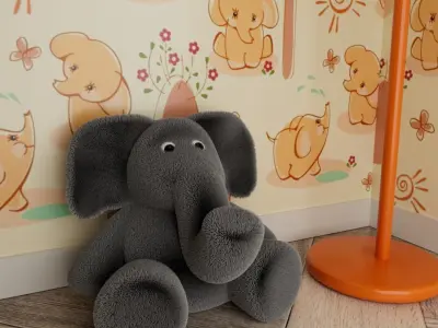 Elephant 3D model buy