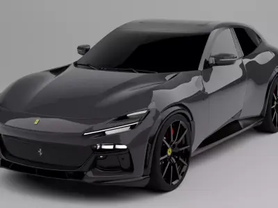 Ferrari Purosangue 3D model