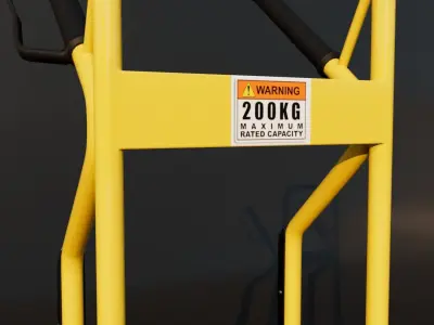 Hand Truck 3D model