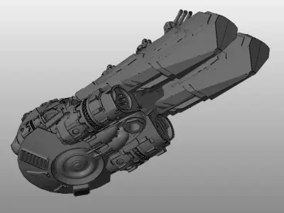 SKY RELICS - 16 BATTLE FURY 3D print model