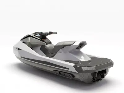 Narke GT95 Electrojet Low-poly 3D model