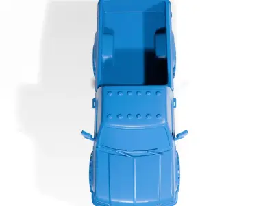 Off-road truck 3D print model