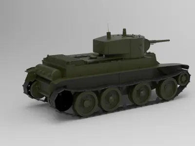 BT tank 3D model