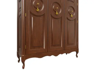 Classic cabinet 07 06 3D model