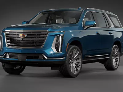 2025 Cadillac Escalade Platinum 3D model