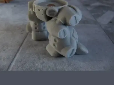CHIBI-TECH SD - POSEIDON CHASSIS     3D print model