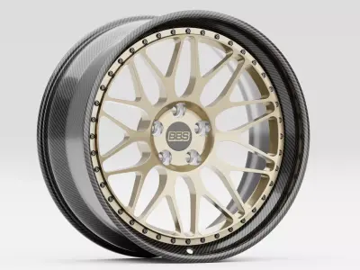 BBS LM Rim 3D model