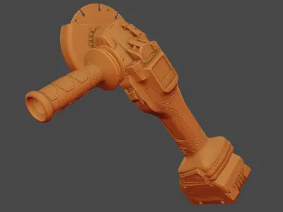 Bosch GWS 18V-15 SC Professional RAW Scan 3D model