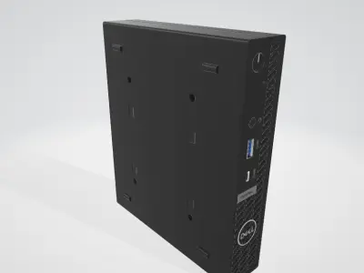 Dell OptiPlex 7010 Micro 42OC701003 Desktop 3D model