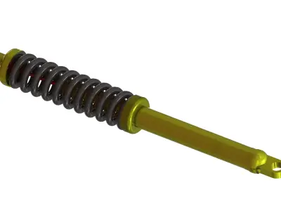 Suspension  System of automobile 3D model