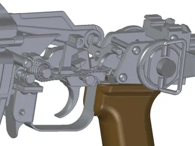 AKMS 6P4 3D model
