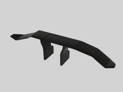 spoiler sport tuning garage  3D model