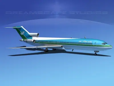 Boeing 727-200 Air Florida 3D model