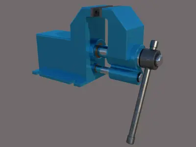 morza machine tool 3D model