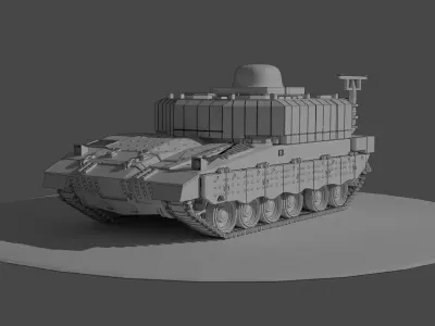 IDF Ofek Heavy APC 3D print model