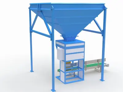  Packaging Machine 3D model