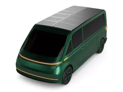 Passenger Van 3D model get