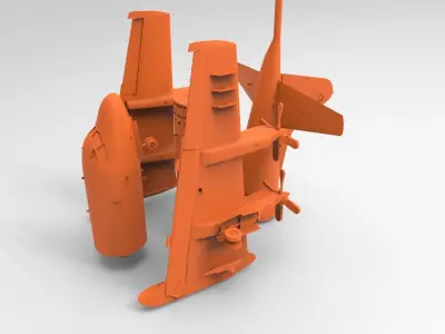 LOCKHEED P3 ORION 3D PRINT 3D print model
