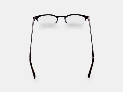Symonds Eyeglasses in Carbon 3D model