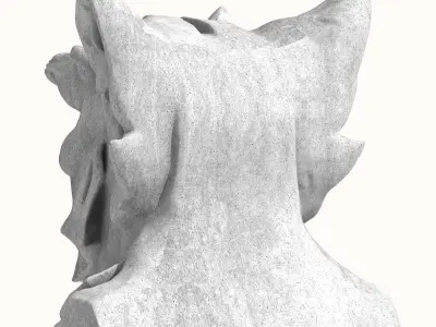 Gargoyle Head 5 3D model