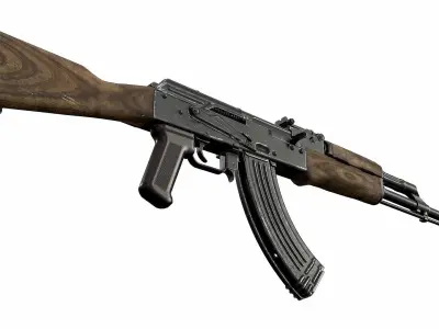 AK - AKM Low-poly 3D model