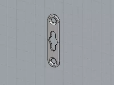 Wall bracket Free 3D model