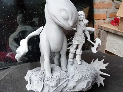 Astrid Hofferson -Statue  3D print model