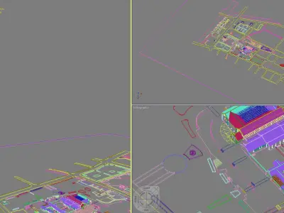Chinese Style Architecture 3D model 66