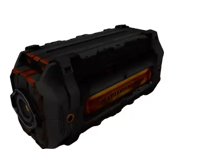 SciFi Energy Cell Power Pack 3D model