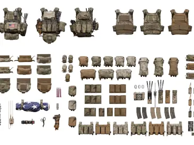 FERRO CONCEPTS FCPC V5 Low-poly 3D model