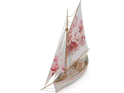 Sailboat 3D model