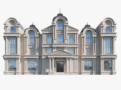 Commercial building 3 3D model