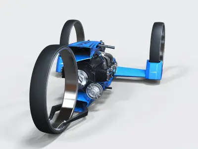 Trike concept 3D model