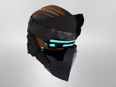 The Space helmet  Free 3D model