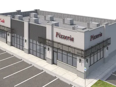 Retail-182 Retail Store 3D model