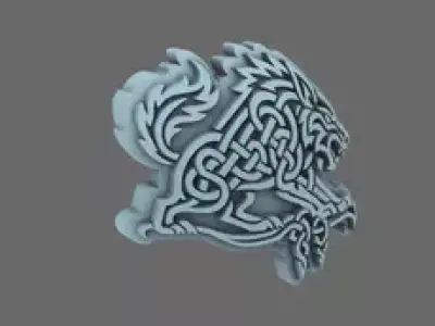 Arctic Prowler DV04 Shoulder Symbols RIGHT 3D print model