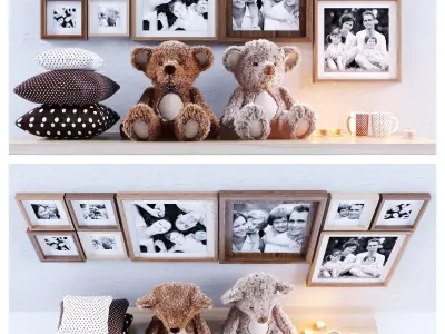 Teddy Bear 3D model buy
