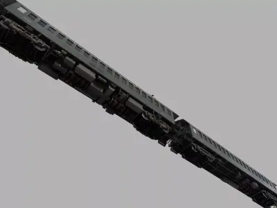 NEW HAVEN Electric Multiple Unit Low-poly 3D model