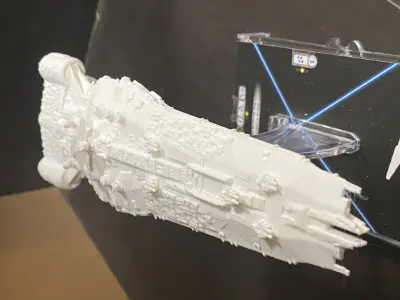 Star Wars Armada New Republic Assault Carrier 3D print model