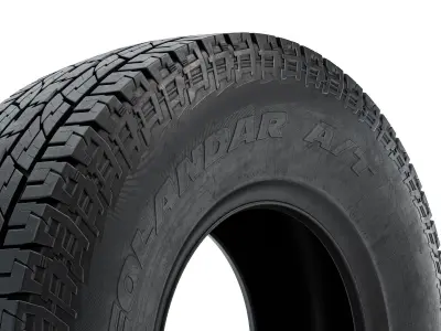 Yokohama Geolander AT G015 Tire 3D Model 3D model