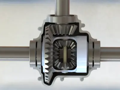 Differential Gear 3D model